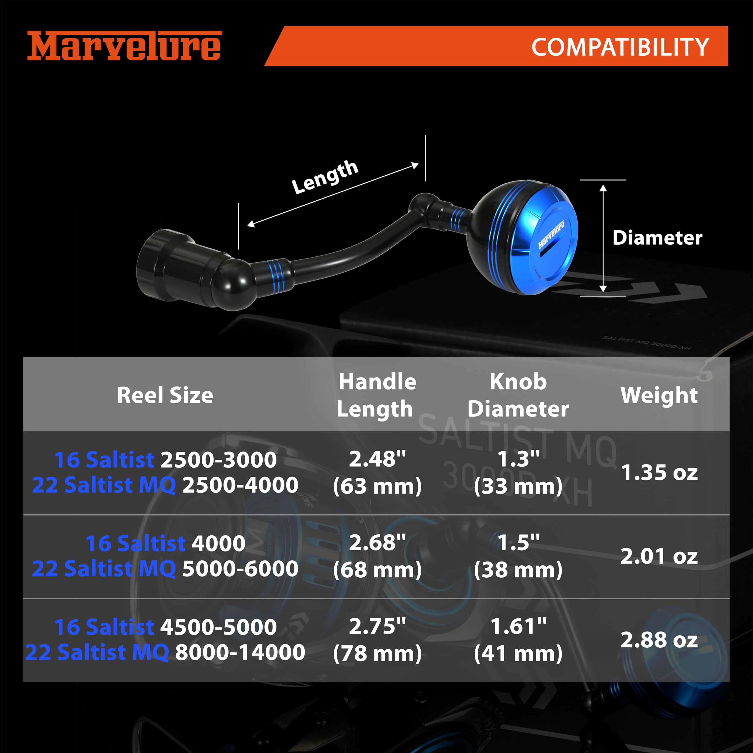 daiwa saltist 2500 parts Amazon.com: MARVELURE Power Handle for 16 2500-5000, 22Saltist MQ 2500-14000 Spinning Reel Replacement Handle (for 22 Saltist MQ 2500-4000 (Classic Version)) : Sports & Outdoors Whether youre switching from Adapter Plates for Mounts Custom Speed Stick 7' Model:SALTISTMQ18000