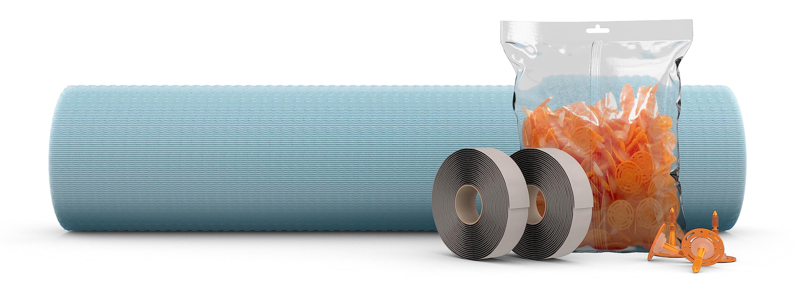 Drybase Plaster Membrane Kit 10 (1M X 10M) - Low-Profile Plaster Membrane Mesh For Use On Damp Walls 5060132764992