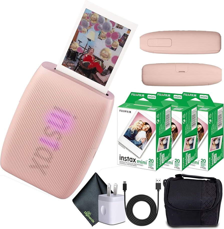 Amazon.com : Fujifilm INSTAX MINI Link 3 Smartphone Printer (Rose Amazon.com : Fujifilm INSTAX MINI Link 3 Smartphone Printer (Rose