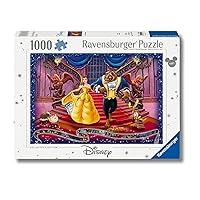 Ravensburger Puzzle 1000 Pezzi, Disney La bella e la Bestia – Puzzle Adulti +14 anni