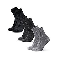 DANISH ENDURANCE Calze Trekking Leggere in Lana Merino, Anti-Vesciche