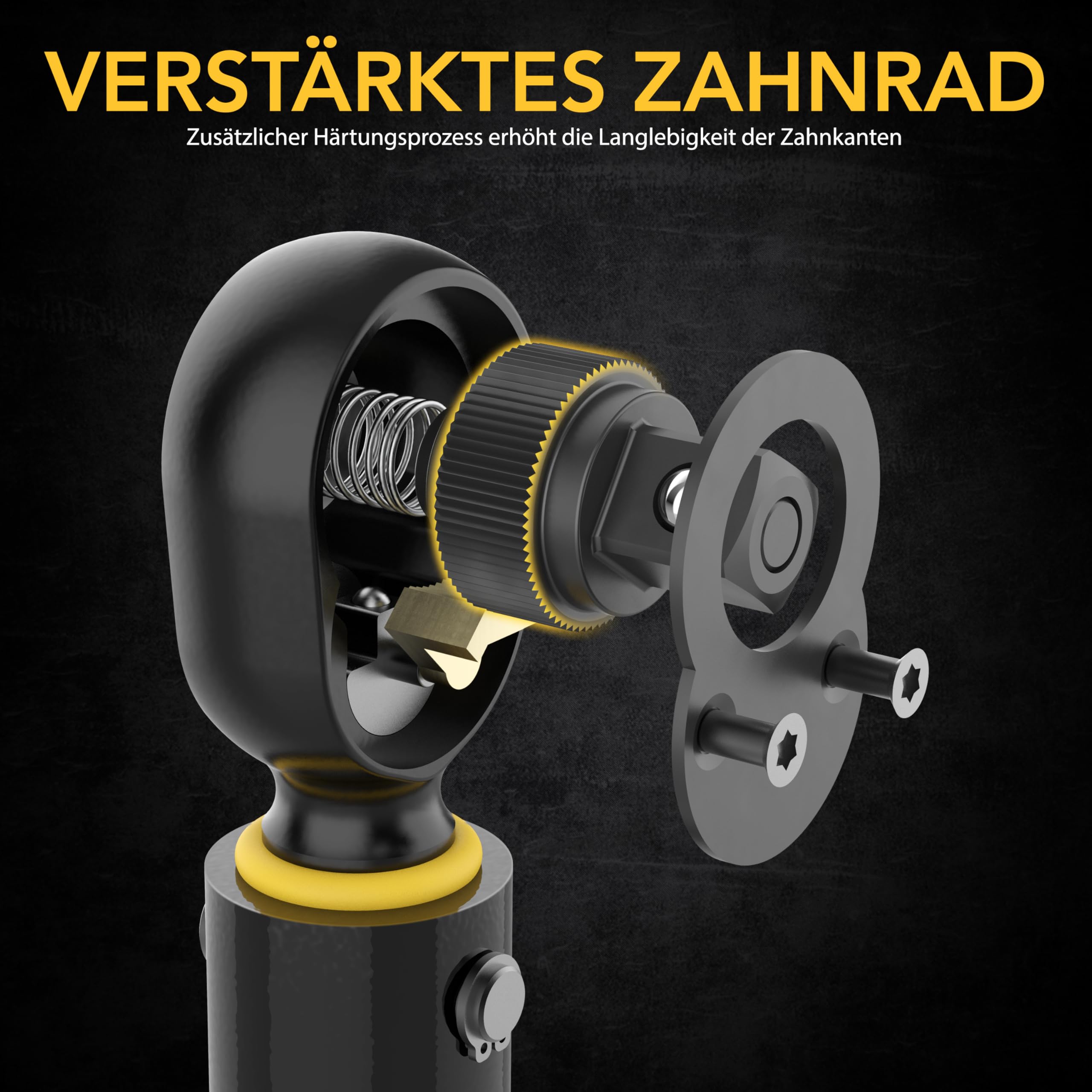 Drehmomentschlüssel 1/4 Zoll 2-26 Nm Torque Wrench Set mit 15-teiligem Innensechskant und Torx Bits