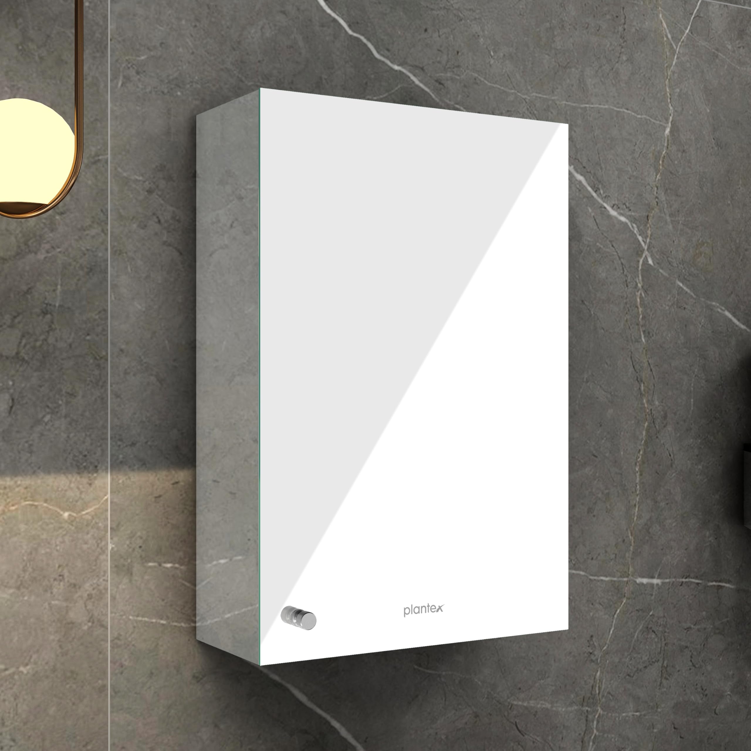 Plantex Premium Bathroom Cabinet with Mirror/ 304 Stainless Steel Bathroom Shelf for Wall with Mirror/Bathroom Organiser with Mirror/Bathroom Accessories (12x18 Inch-Chrome) (B07PT41R5Y) Amazon Price History, Amazon Price Tracker