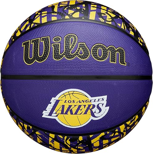 WILSON NBA Team Graffiti Baloncesto - Tamaño 7-29.5"