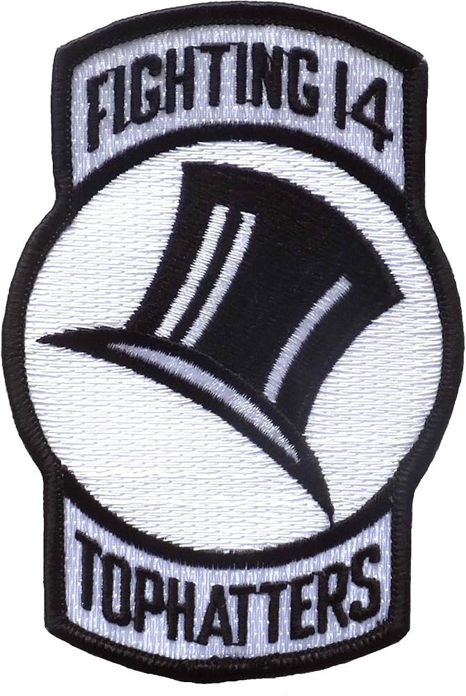 Amazon | ミリタリーワッペン VF-14 トップハッターズ アメリカ軍