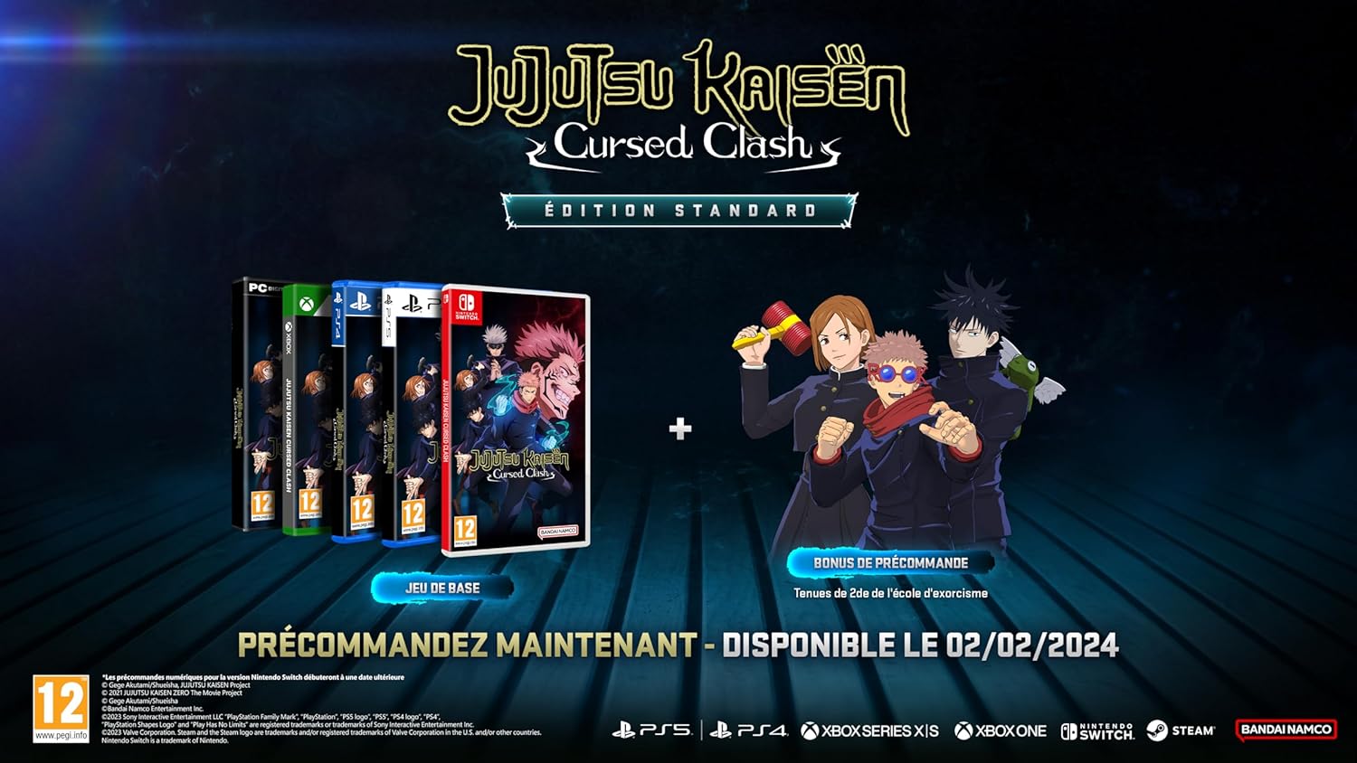 Jujutsu Kaisen Cursed Clash - Nintendo Switch Game