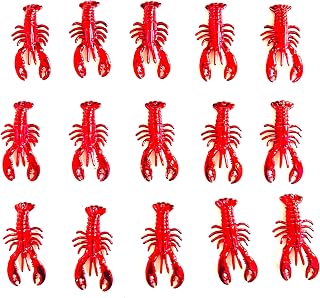50 Pcs Mini Crawfish Lobsters Boil Party Supplies Red Lobsters Crawfish Seafood Boil Party Decorations