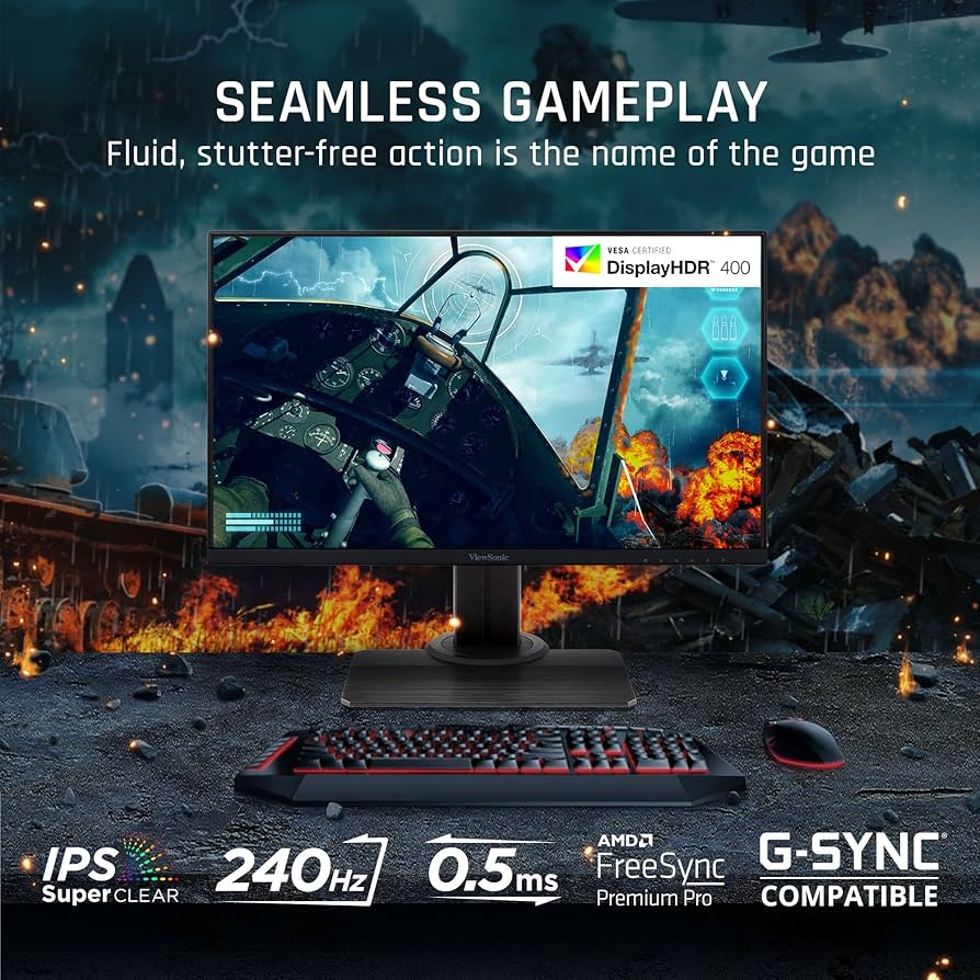 Amazon.com: ViewSonic XG2431 24 Inch 1080p Gaming Monitor