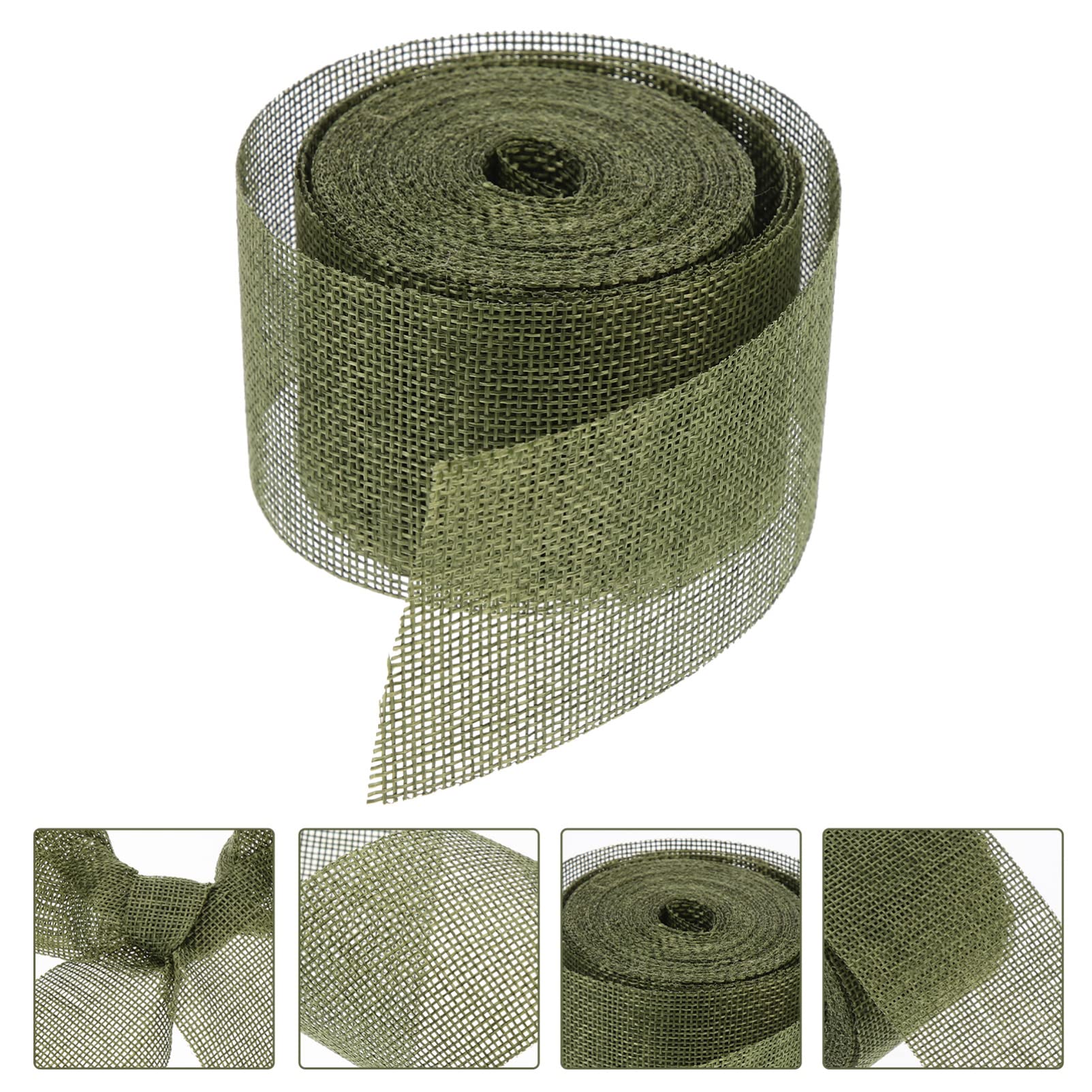 EXCEART 5rollos Cinta Decorativa Metros Para Manualidades Decoración De Bodas y Fiestas Resistente y Duradera Para Envolver y Crear Arreglos