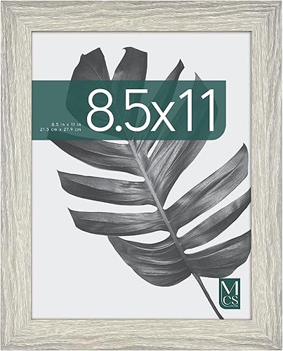 Vista 485 de MCS Studio Gallery Marco para póster de 16 x 24 pulgadas, imitación de veta de madera de color negro, colgar en horizontal o vertical, grande