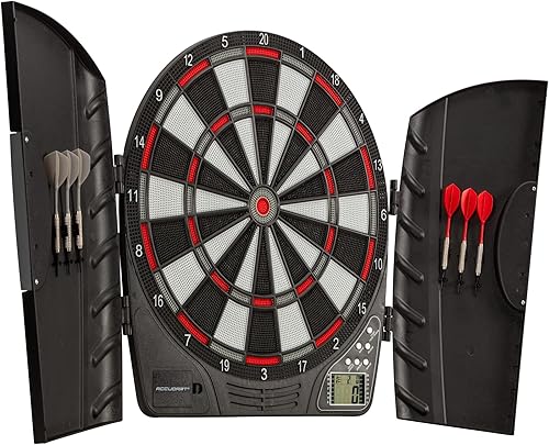 Miniatura 9 de Accudart Spark - Diana de dardos electrónica - 30 modos de juego - 174 variaciones de juego - Desafía a la computadora - Pantalla de fácil lectura -