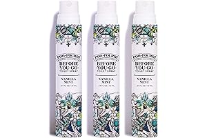 Poo-Pourri Before-You-go Toilet Spray Travel Size (3 Pack, Vanilla Mint)