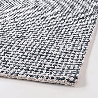 Hand-Tufted 100% Wool Pile Area Rug –...