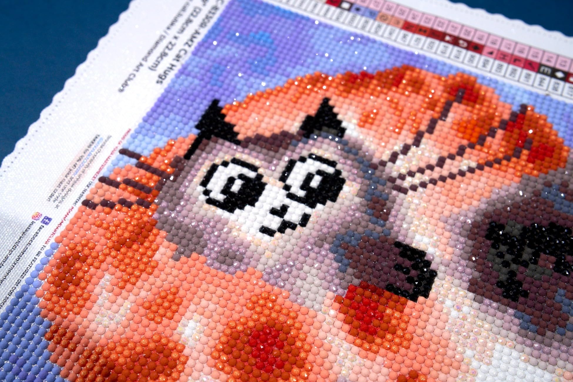 DIAMOND ART CLUB Cat Hugs Diamond Painting Kit, Fun DIY Crafts for