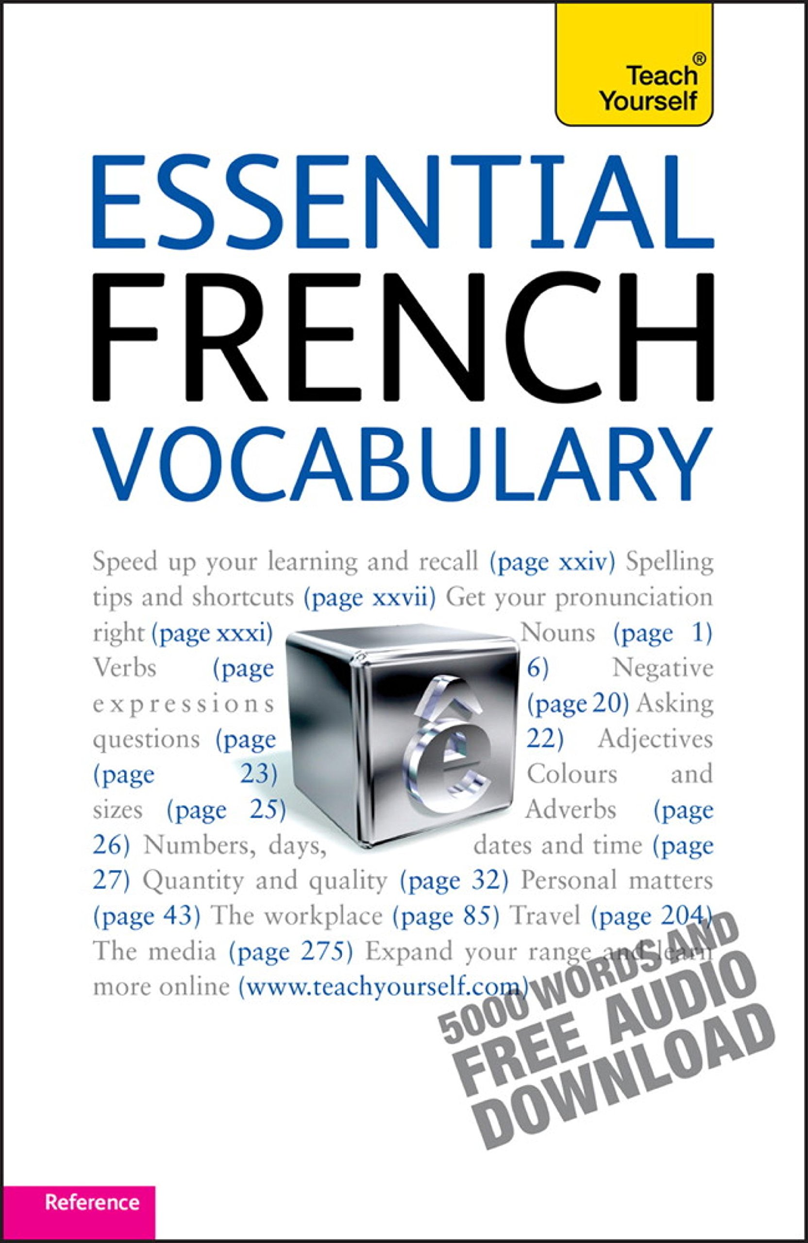 Essential French Vocabulary: Teach Yourself (French Edition)
