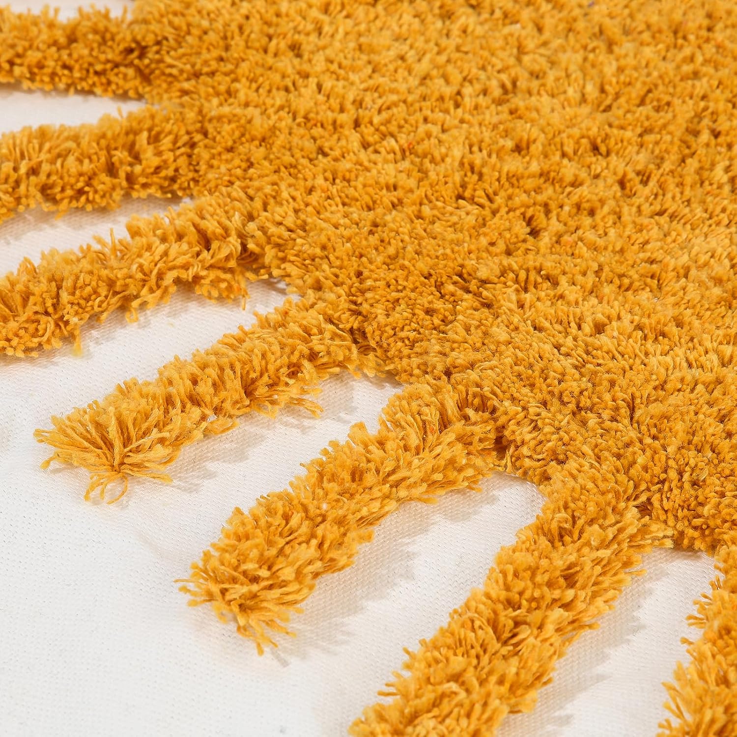 Adabana Decorative Boho Throw Pillow Covers 12x20, Lumbar Tufted Pillows Cover for Couch Bed, Sun Sunshine Pillow Cover for Kids - Image 2