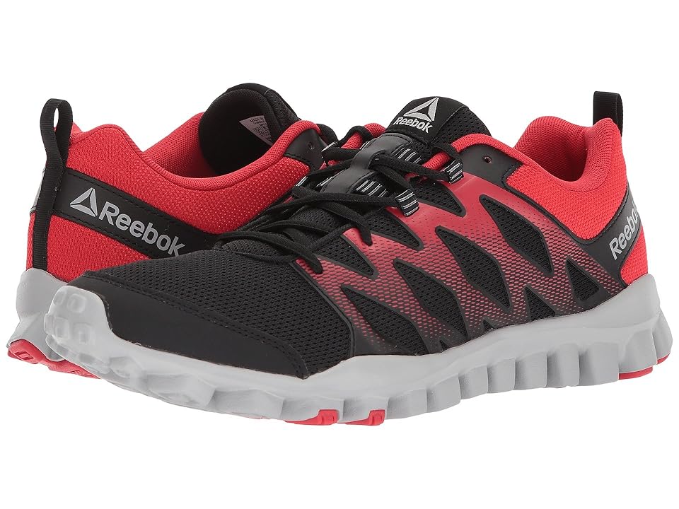 

Reebok RealFlex Train 4.0 (Black/Primal Red/Stark Grey) Men's Cross Training Shoes