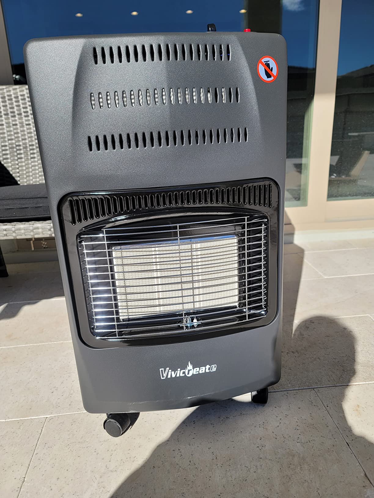 17/mo Finance Vivicreate Patio Heater, Gas Heater, Propane Gas