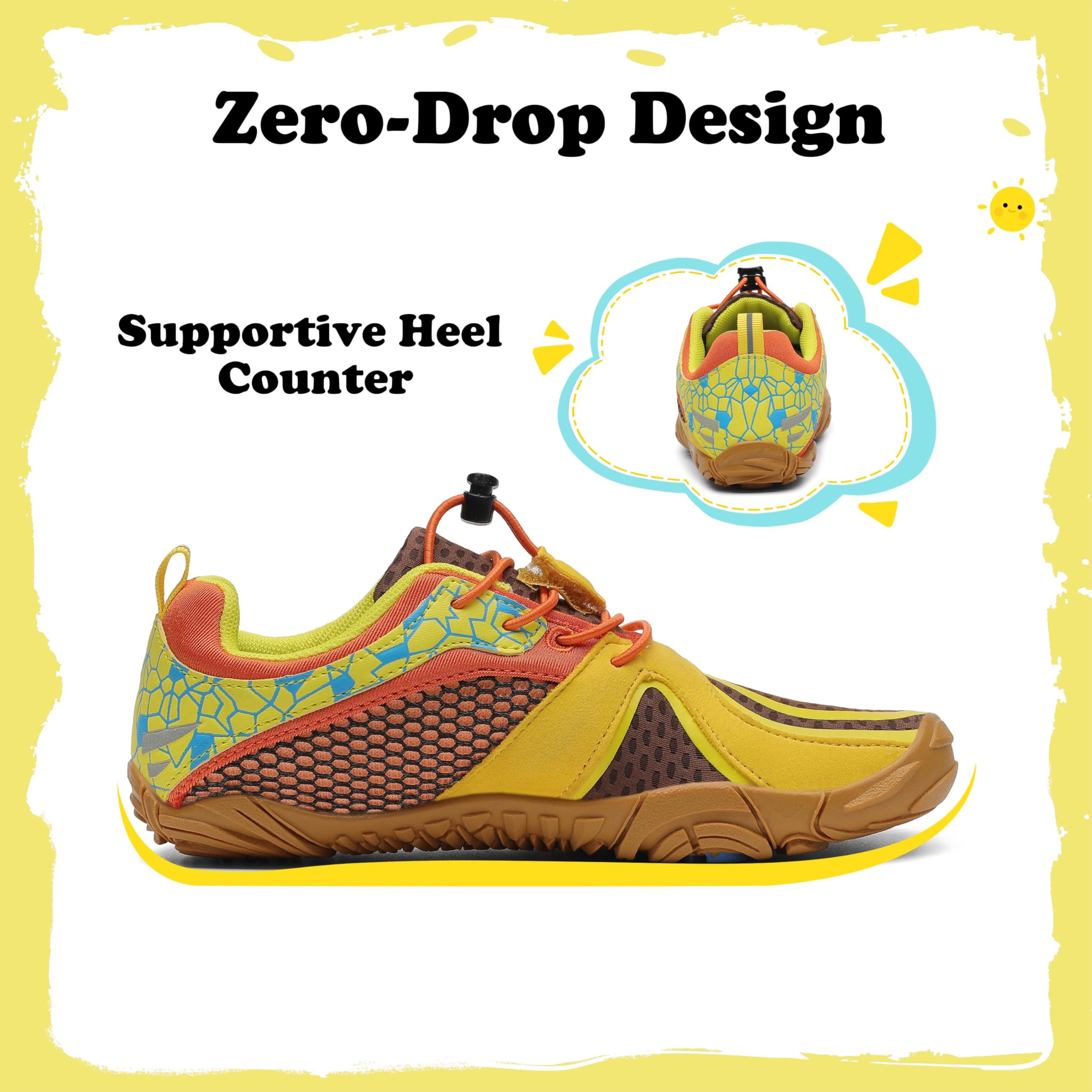 SAGUARO Niños Niña Zapatos de Agua Antideslizante Escarpines Secado Rápido 24-36 EU — view 3