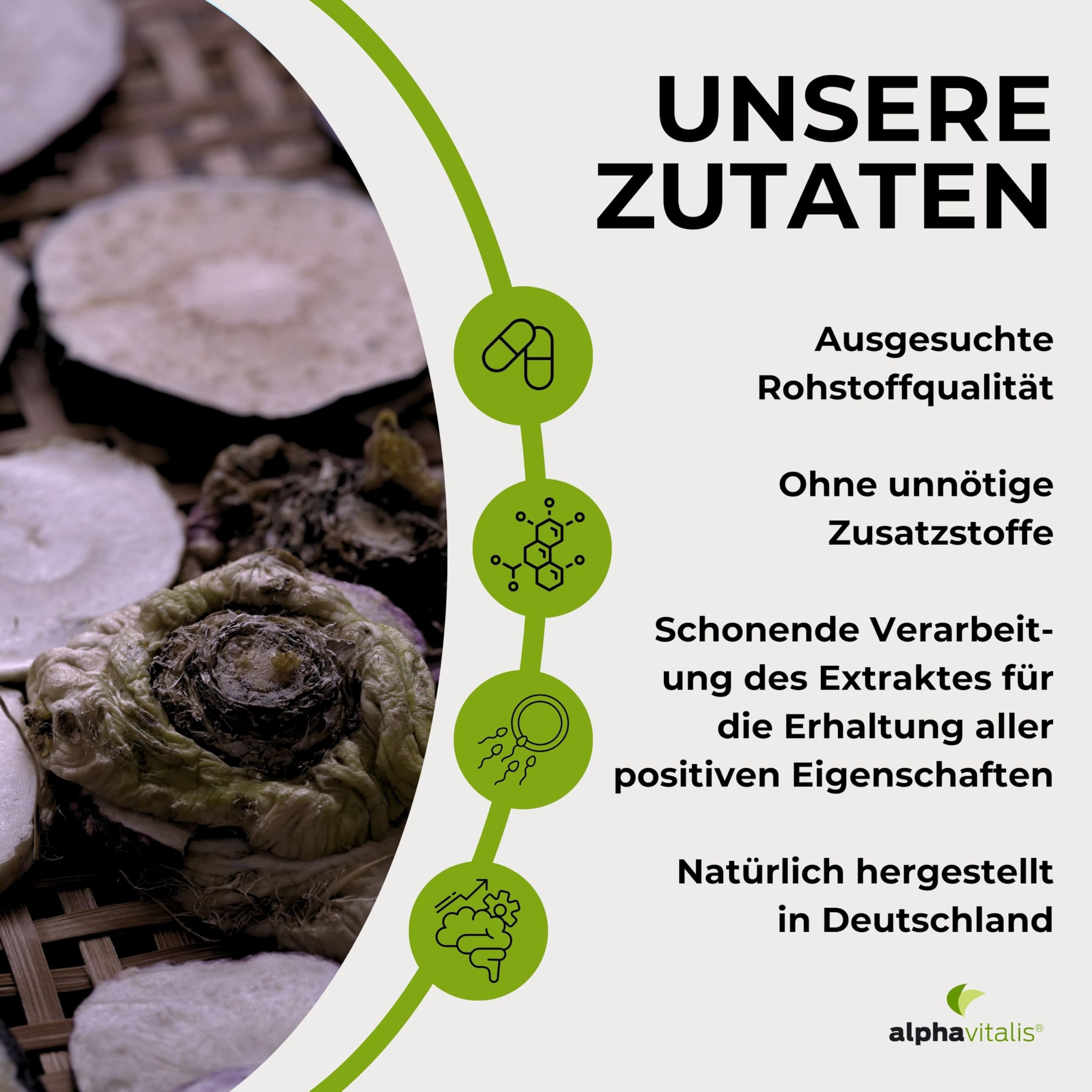 Maca Kapseln vegan - 180 Maca schwarz Kapseln - 8000 mg je Stk. als starker 20:1 Extrakt aus Lepidium meyenii - ohne Magnesiumstearat - 6 Monats Kur aus Premiumrohstoffen von alphavitalis
