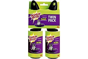 Scotch-Brite Pet Hair &Lint Roller, Lint Catcher, Twin Pack