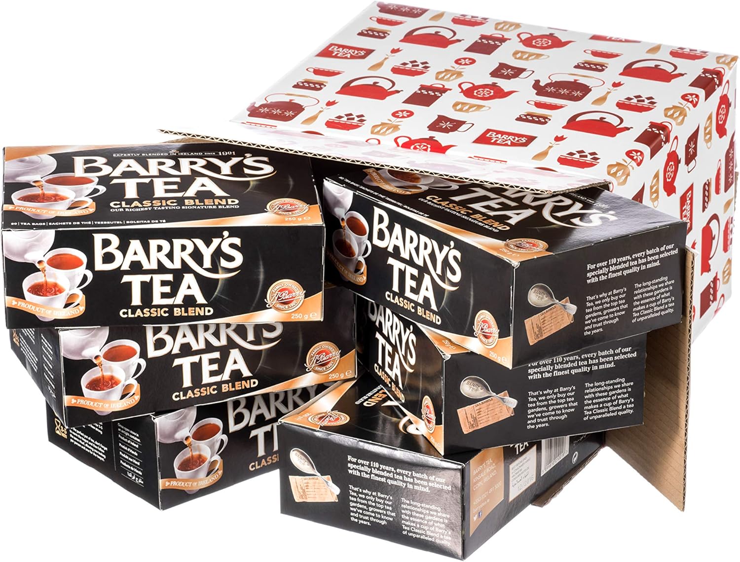 Barry's Tea, Classic Blend, 80 Tea Bags (Pack of 6) Amazon.ca