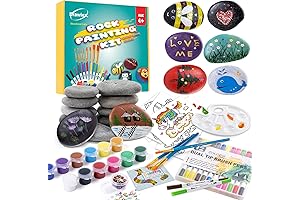 HIDE AND SEEK ROCK PAINTING KIT | DRAWLEX 59 ROCK PAINTING KIT