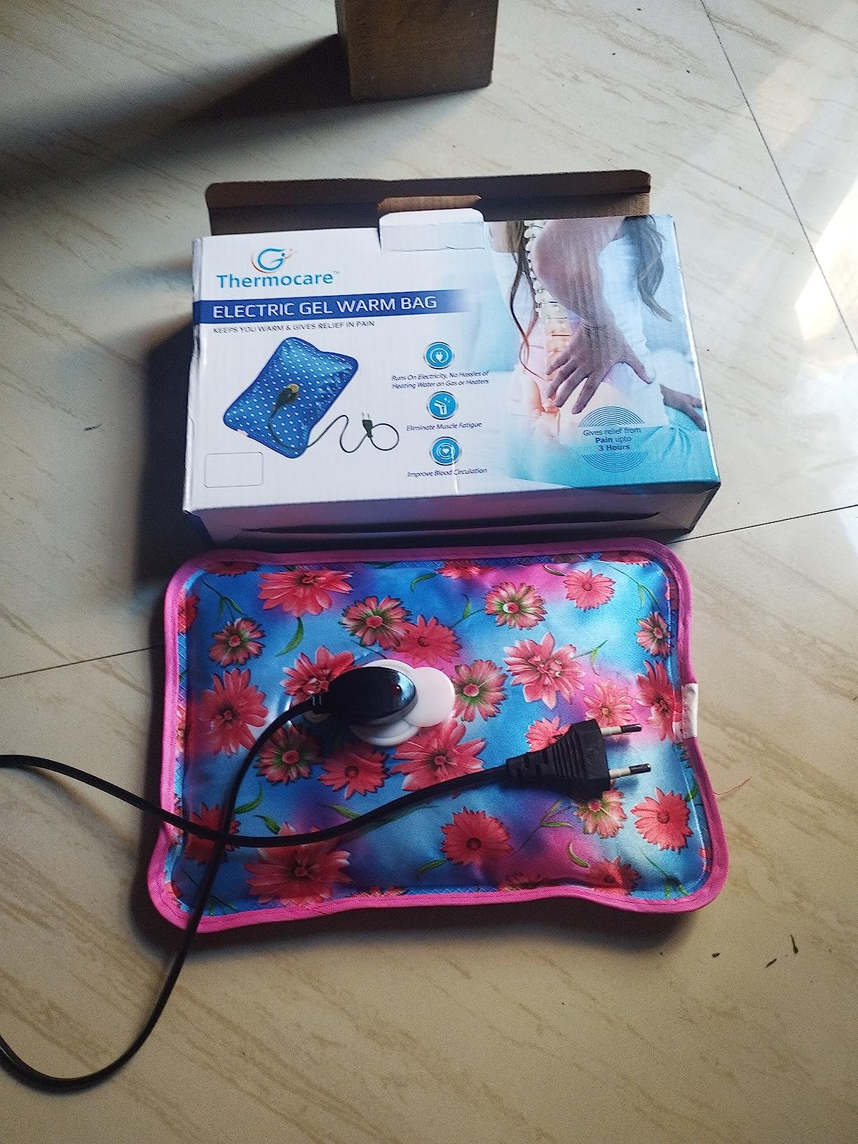 Thermocare Heating Gel Pad Electric Warm Water Bag (1Pc) Assorted