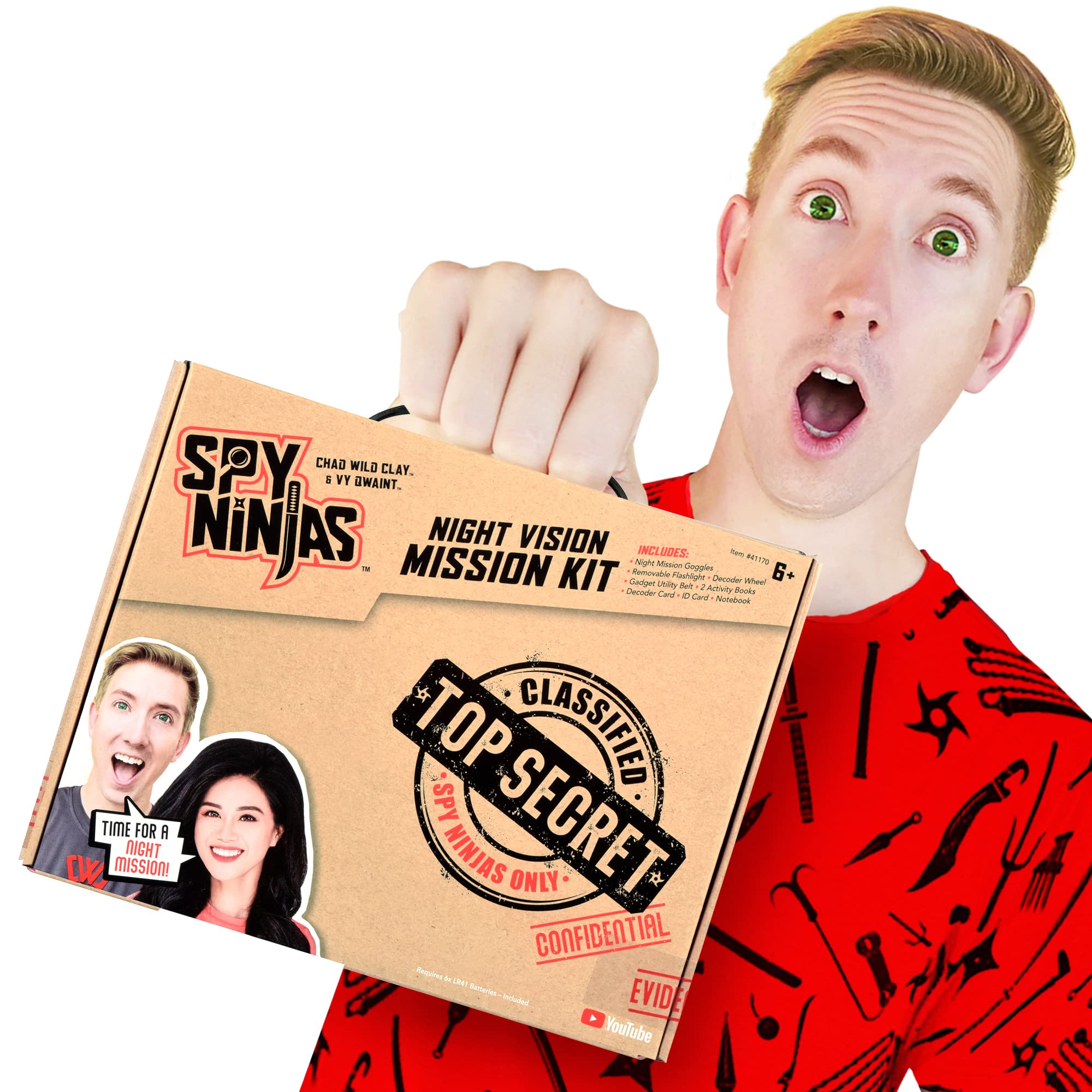 Buy Spy Ninjas Night Vision Mission Kit Multicolor Online at desertcart UAE