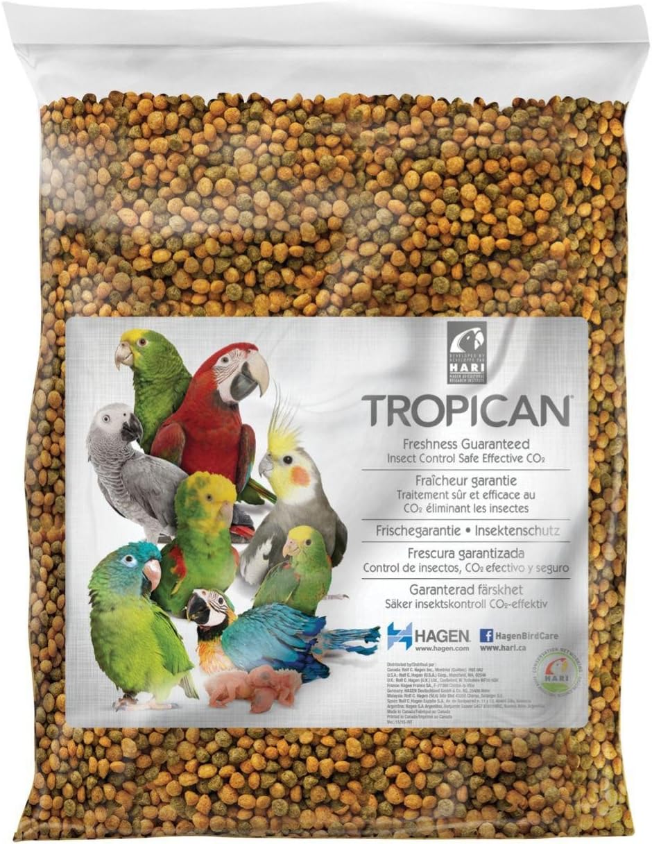 Tropican Lifetime Parrot Granules Mix/Food, 9.07 Kg