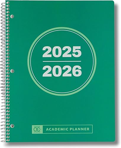 Miniatura 9 de Order Out Of Chaos Agenda académica 2025-2026, calendario diario, semanal y mensual, agenda escolar, julio 2025-junio 2026, planificador de 8.5 x 11