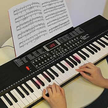 【美品】Hricane 電子ピアノ 61鍵盤 Hricane キーボード ピアノ 電子ピアノ 61鍵盤 200種類音色 200