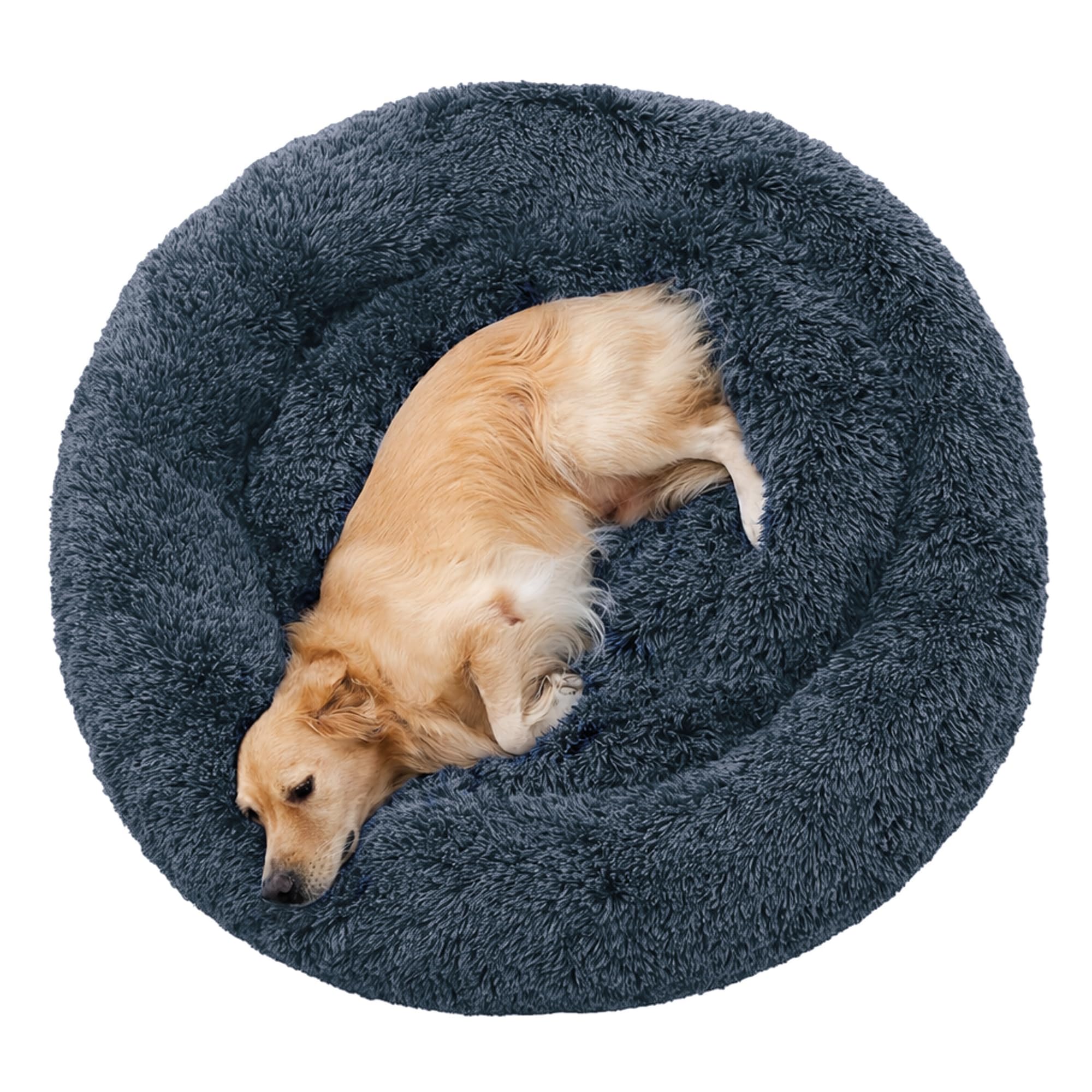 Pisi Bili Hundebett Katzenbett Waschbar flauschig orthopädische Hundebetten große und kleine Hunde Katzenschlafplatz für Katzen Donut