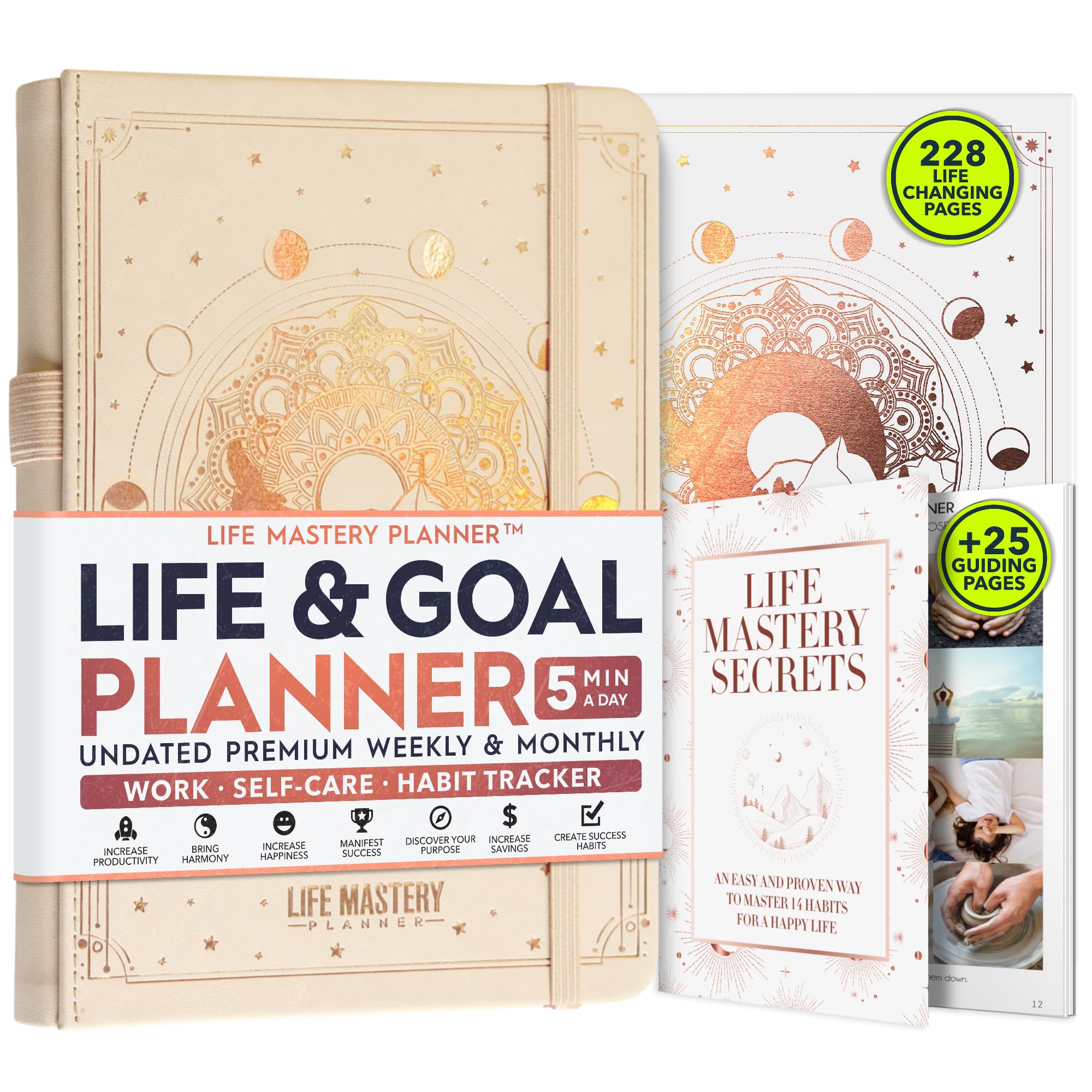 Amazon.com : Life Mastery Planner - A 12 Month Journey to Crush