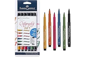 Faber-Castell Calligraphy Pitt Artist Pen Set: Elevate Your Calligraphy Skills