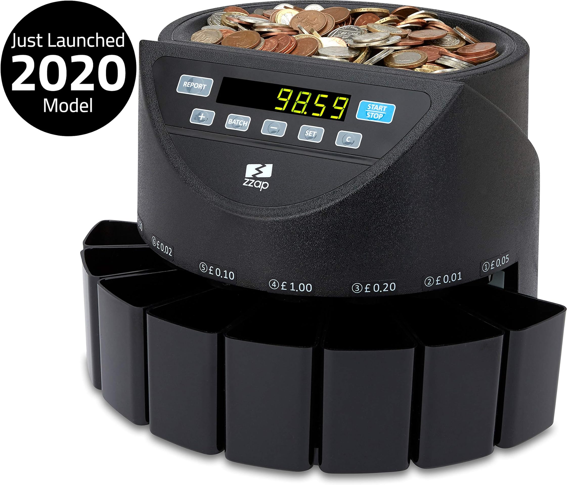 Amazon.co.uk ZZap Coin Counters & Sorters