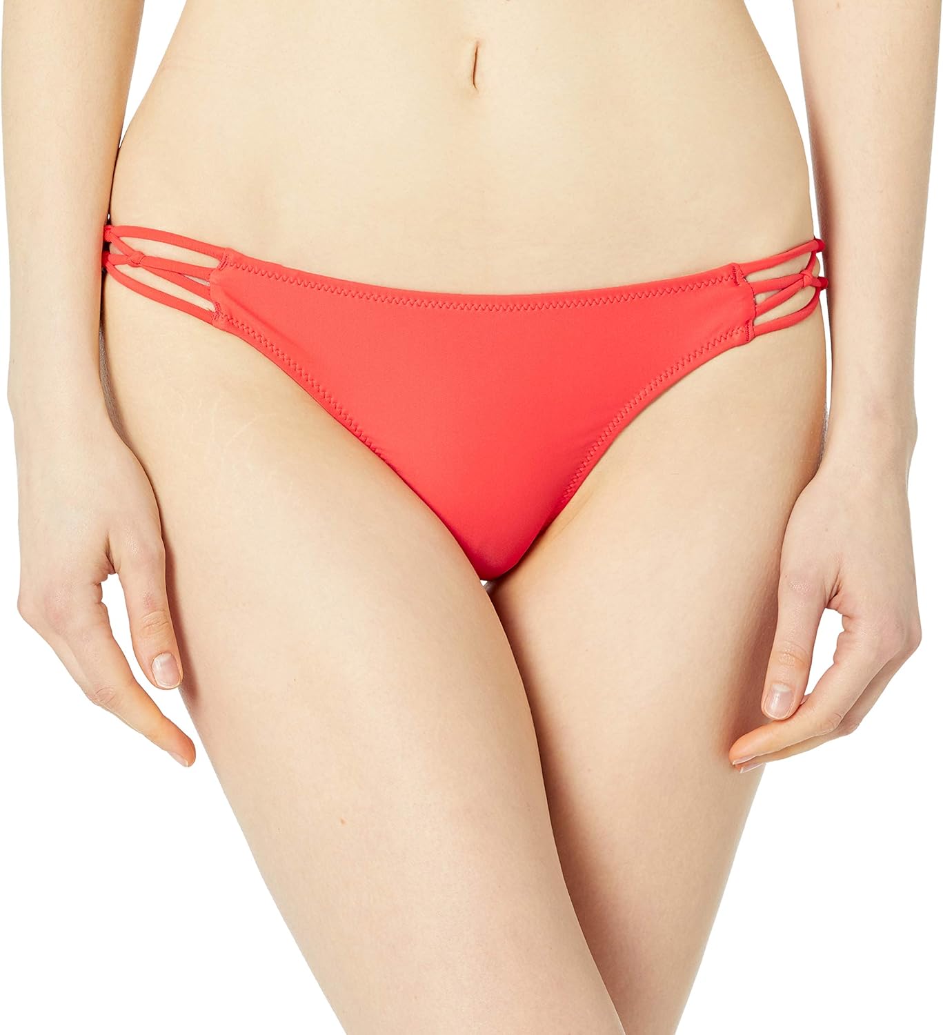 Volcom Women's Simply Solid Full Bikini Bottom (Regular & Plus Size)