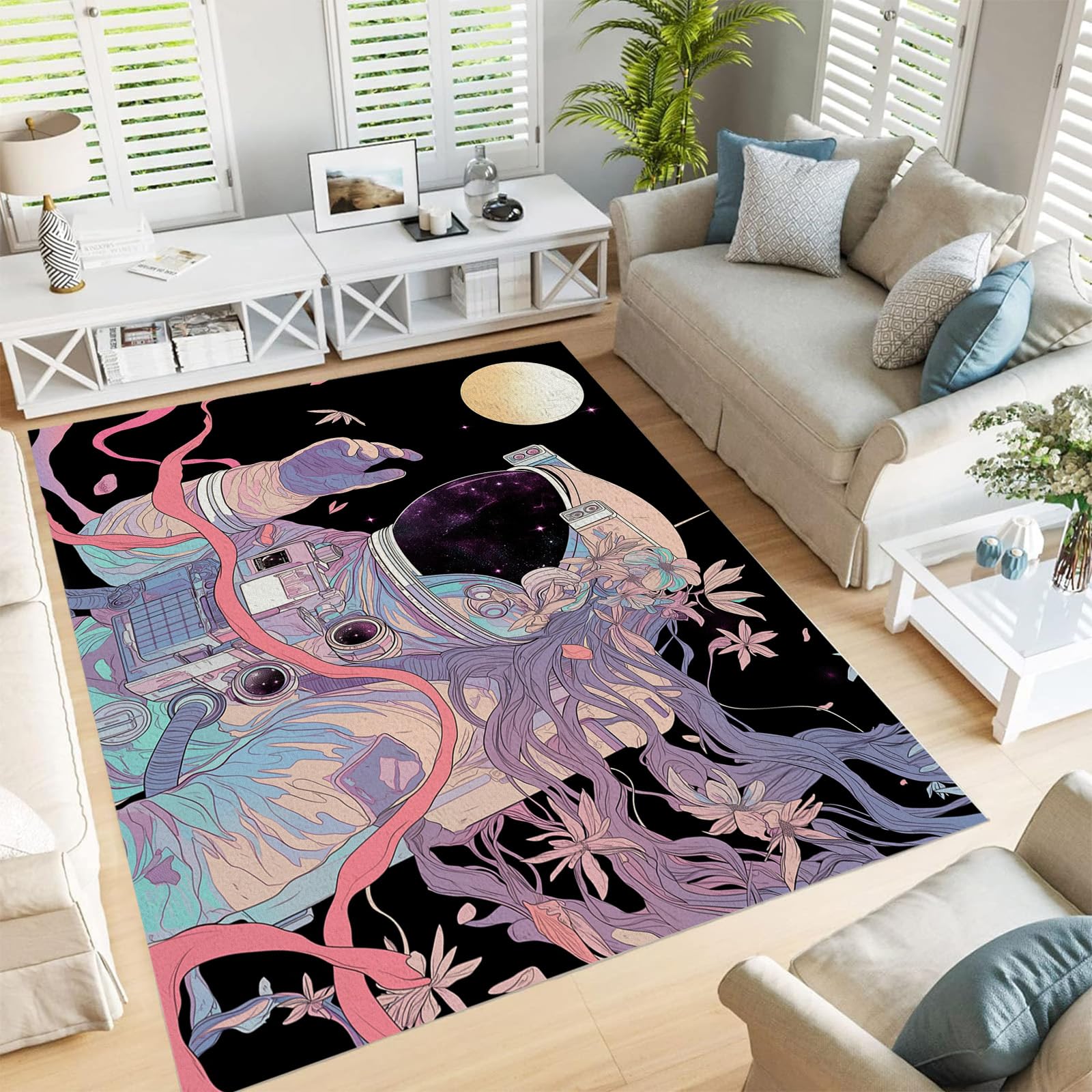 Tapis de salon lavable et antidérapant pour protéger les enfants des sols froids