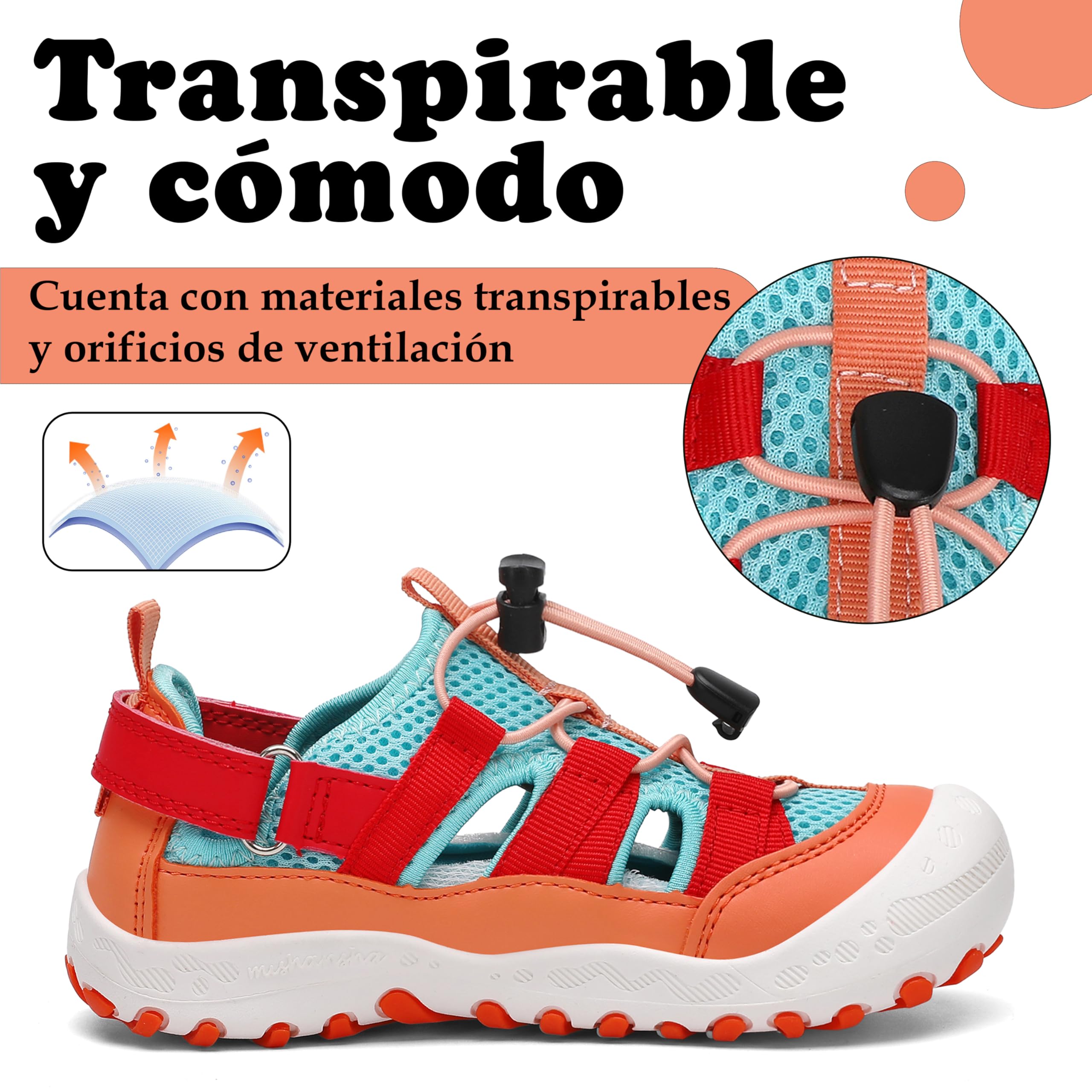 Mishansha Sandalias Niña Verano
