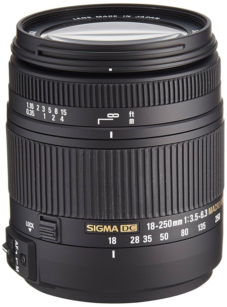 SONY用 SIGMA18-250mm F3.5-6.3DC MACRO HSM Sigma 18-250mm F3.5-6.3 DC Macro HSM for Sony Digital SLR