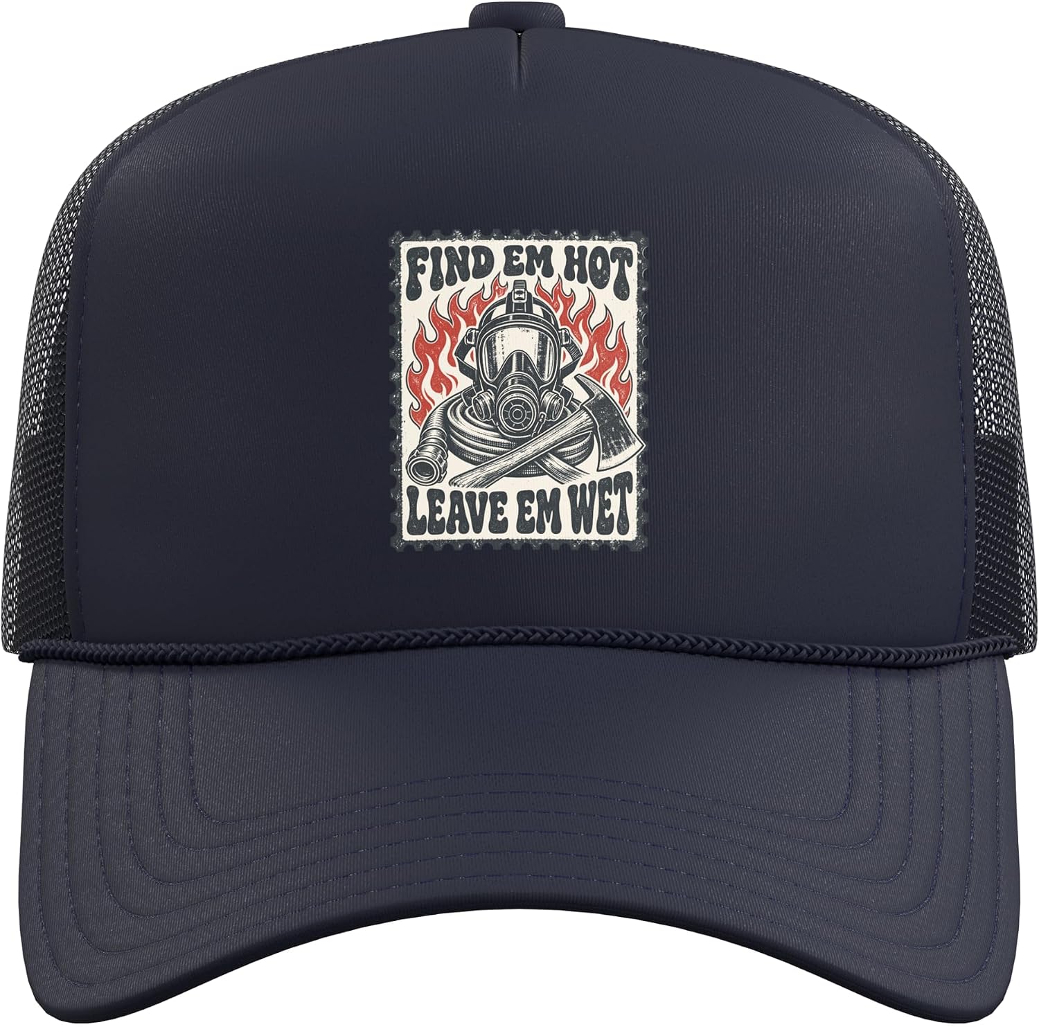 Trucker Hat with Adjustable Mesh Back image 2