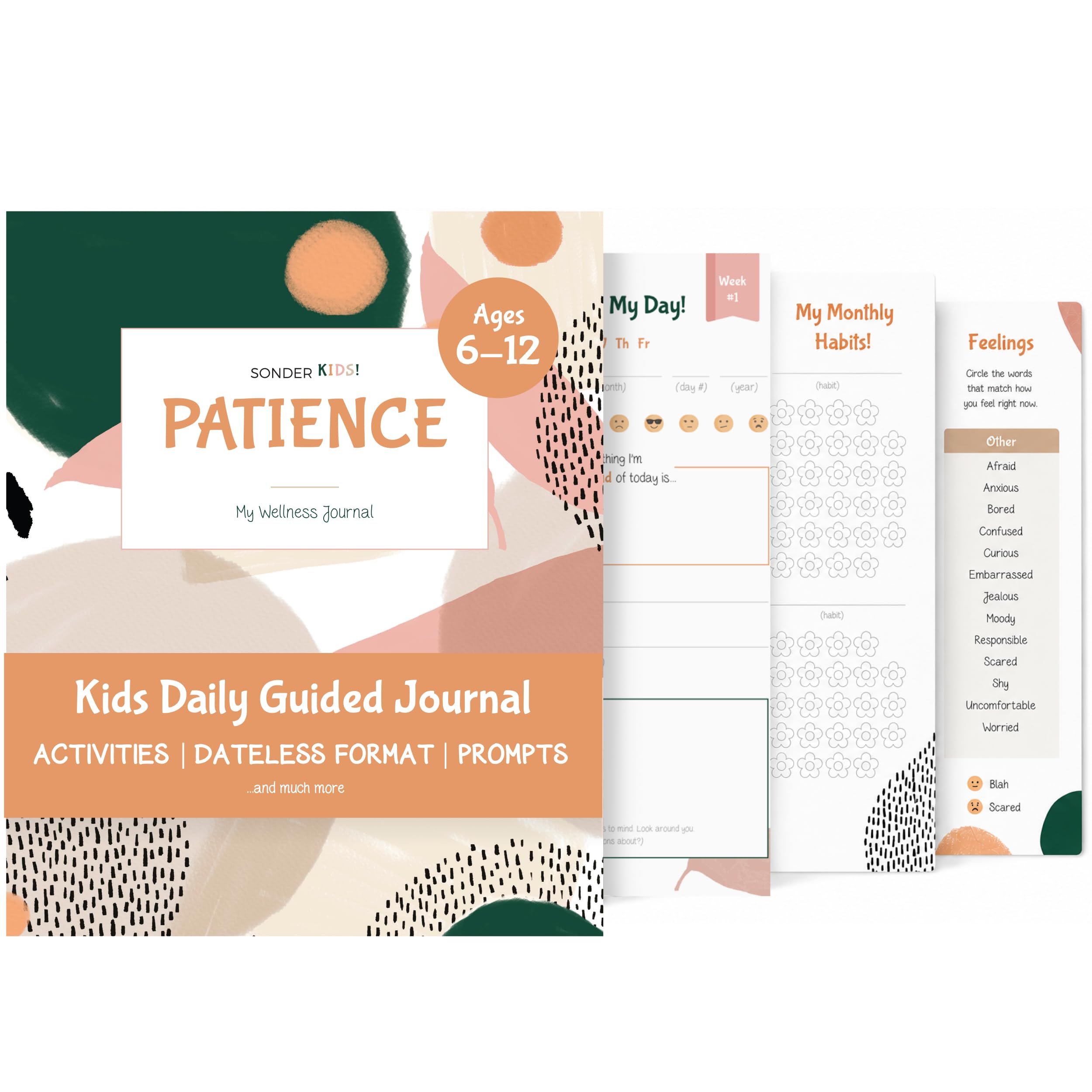 Sonder Kids Journals Patience journal de la patience enfants - 8