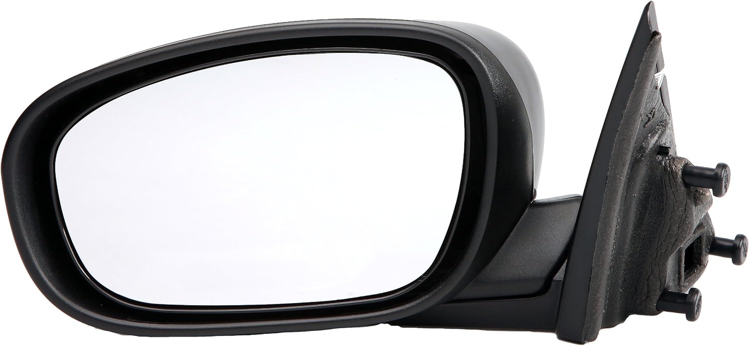 Dorman 955-1734 Driver Side Power Door Mirror - Heated Compatible with Select Chrysler / Dodge Models, Black