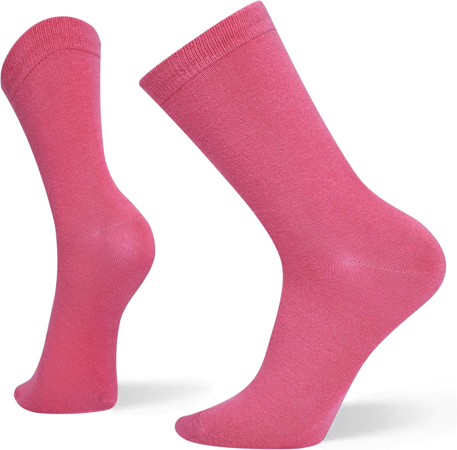 6 Pairs Men's Crew Socks Fashion Novelty Socks Geometric Striped Printed Patterned Socks