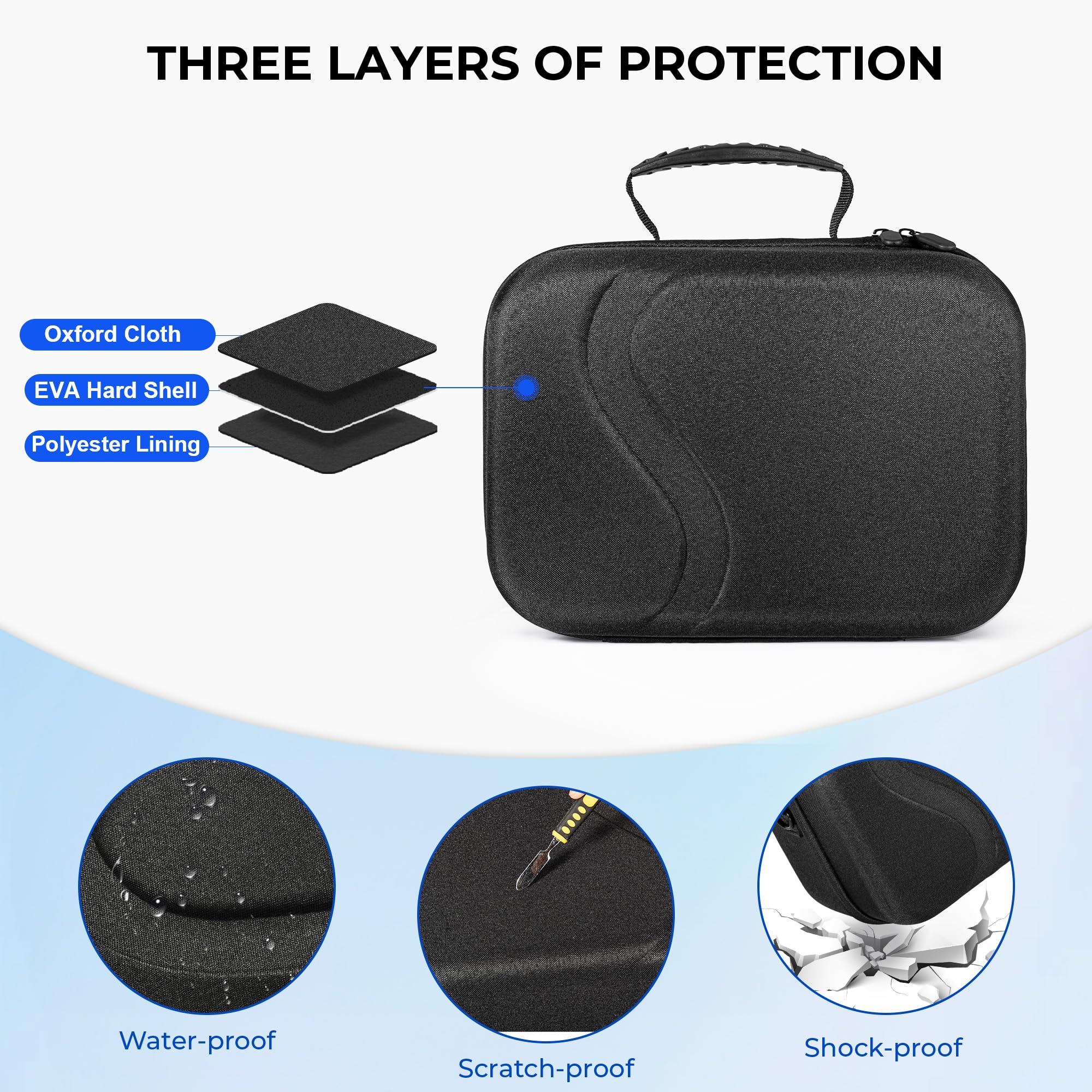 Amazon.com: Upgraded Carrying Case for Meta Quest 3, Hard Travel 