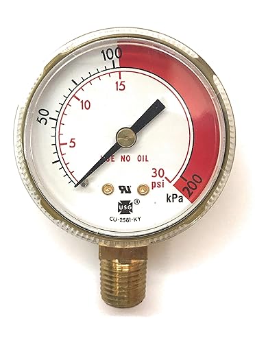 Harris Medidor de montaje inferior NPT de 2 x 14 pulgadas - Caja de acero pintada - 1 cada uno (flujo de 10-60 CFH)