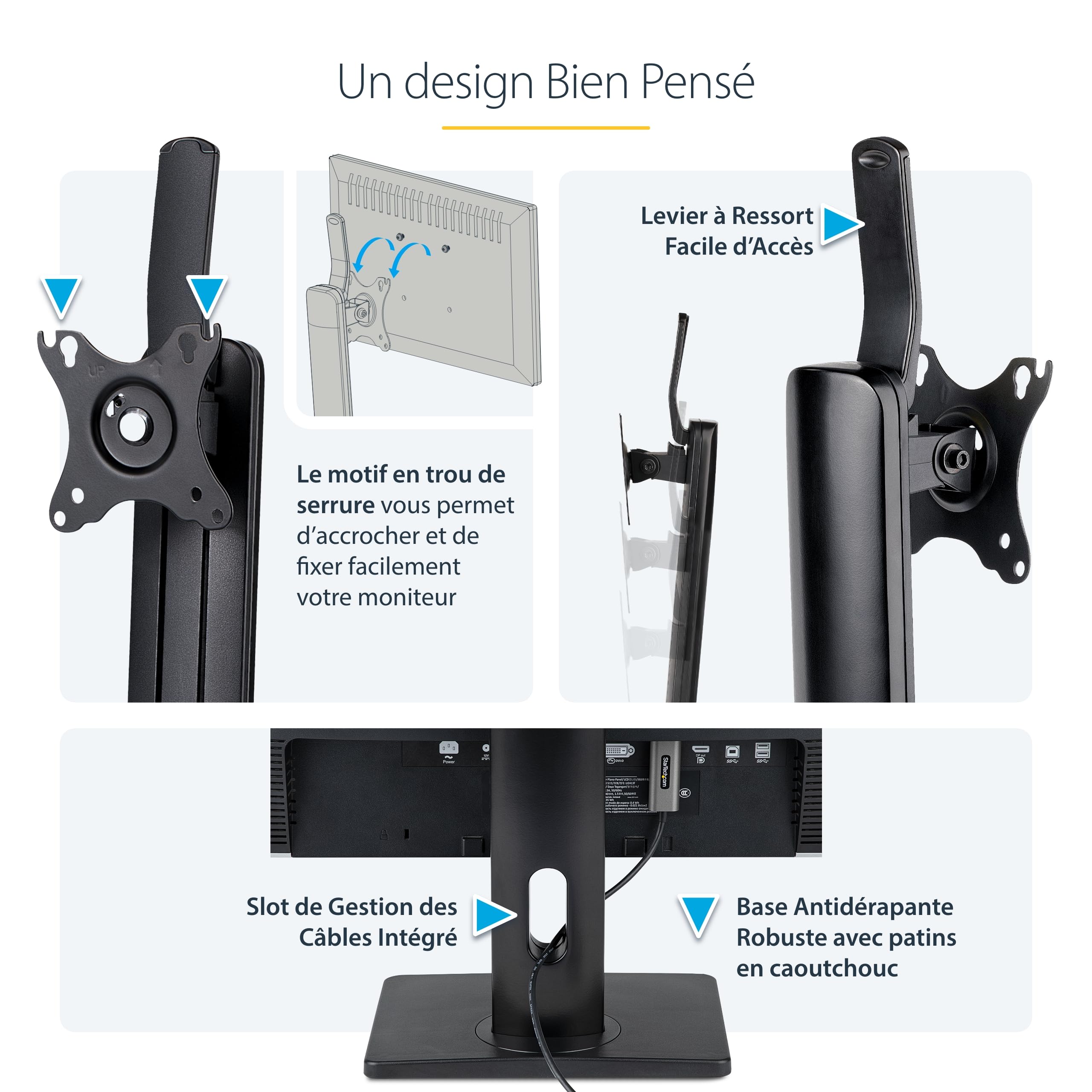StarTech Support Autonome pour Écran Unique jusqu'à 32", 7kg (FPPNEUSTND)