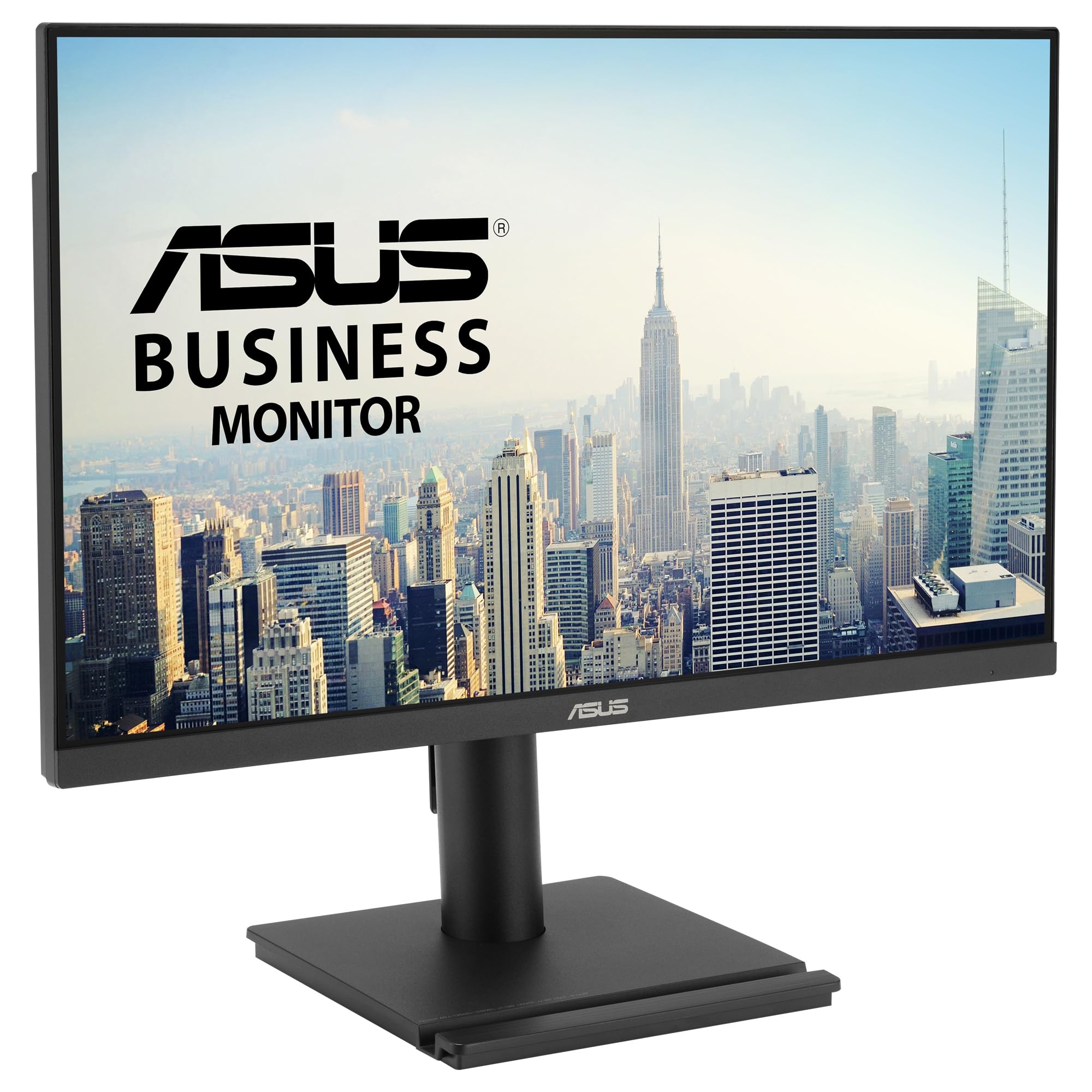 ASUS VA249QGS Monitor Profesional de 24 Pulgadas, IPS, Full HD, sin Marco, 120Hz, Adaptive-Sync, MPRT de 1ms, HDMI, DisplayPort, VGA, luz Azul Baja, antiparpadeo, diseño ergonómico, Montaje en Pared