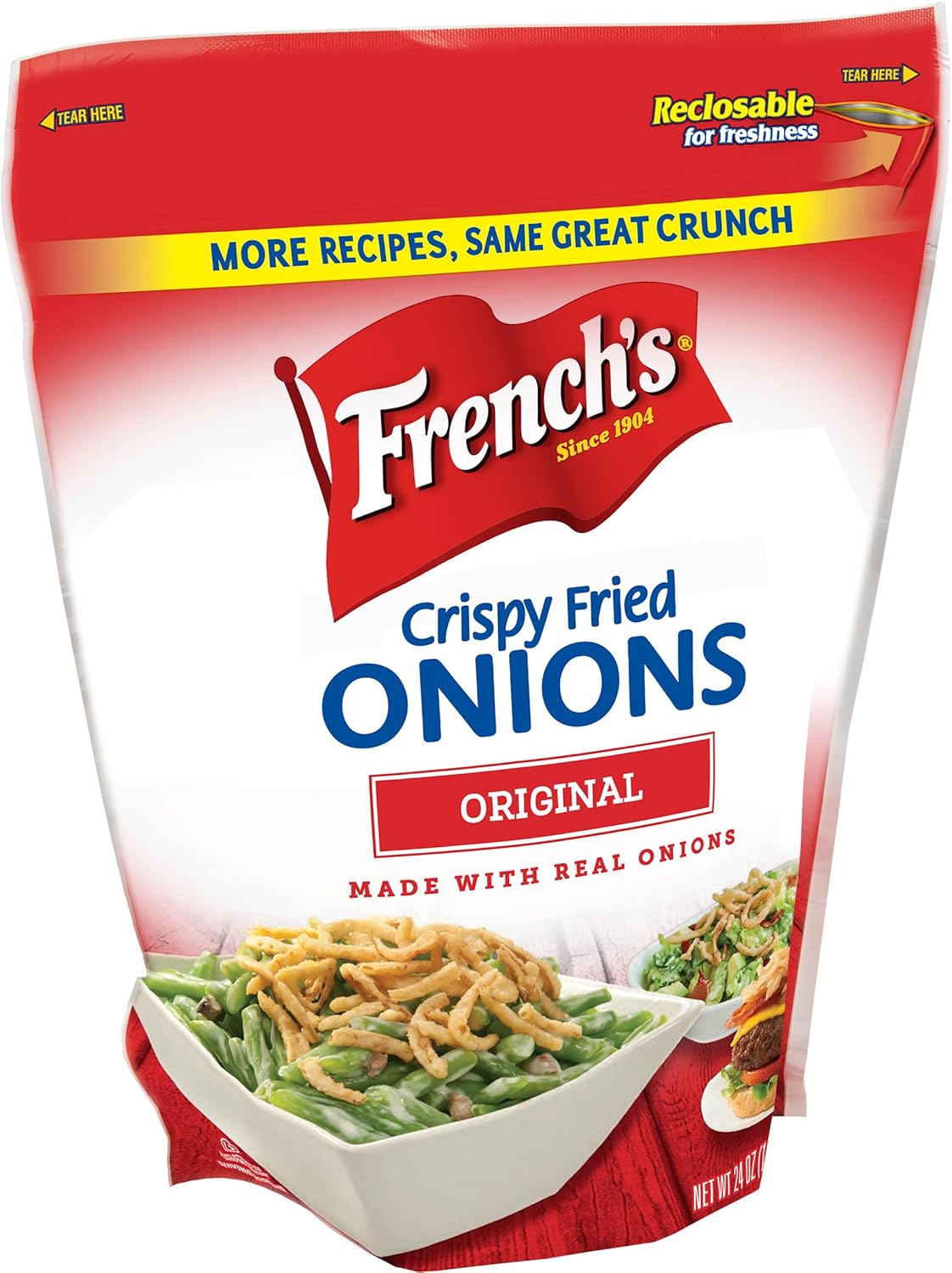French's Crispy Fried Onions, 24 Ounce Pantry Food