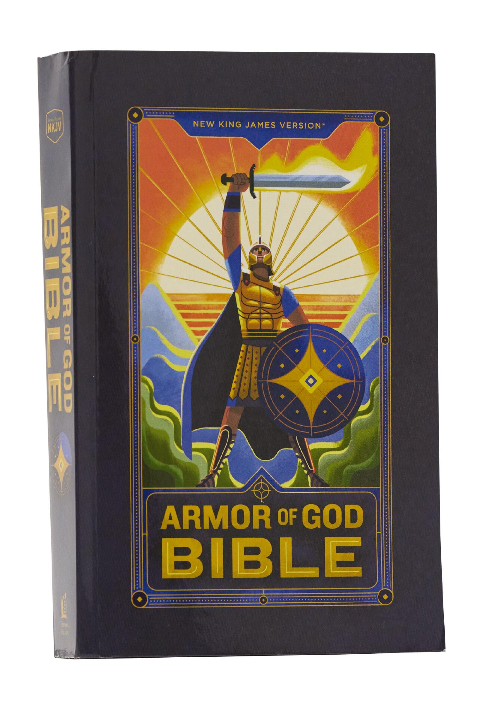 NKJV Armor of God Bible, Softcover (Children’s Bible, Red Letter, Comfort Print, Holy Bible): New King James Version: New King James Version, Red Letter, Comfort Print